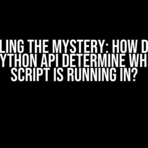 Unraveling the Mystery: How does the iTerm2 Python API determine which tab a script is running in?